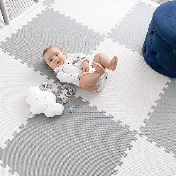 Tapis de jeu en mousse pour bébé – Louise & Basile