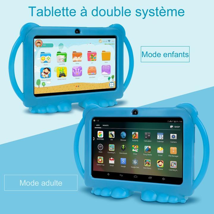 Tablette éducative à double système pour enfants