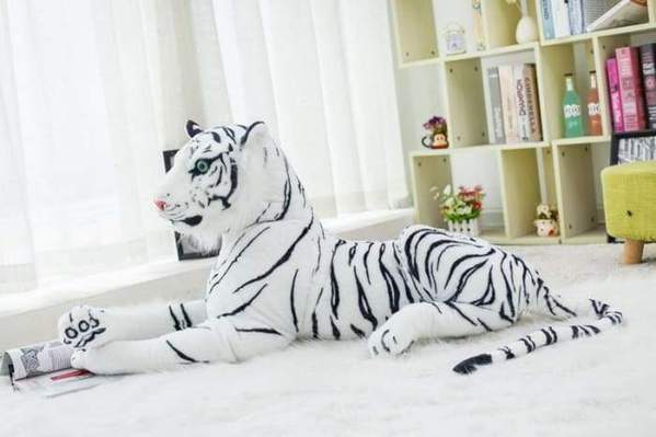 Nounours Tigre blanc