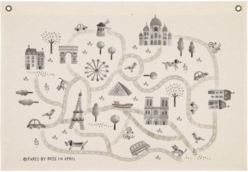La carte de Paris